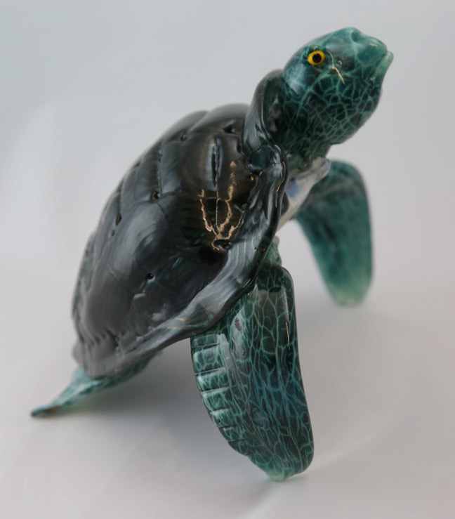 Oregon Coast Glassworks Sea Turtle 2