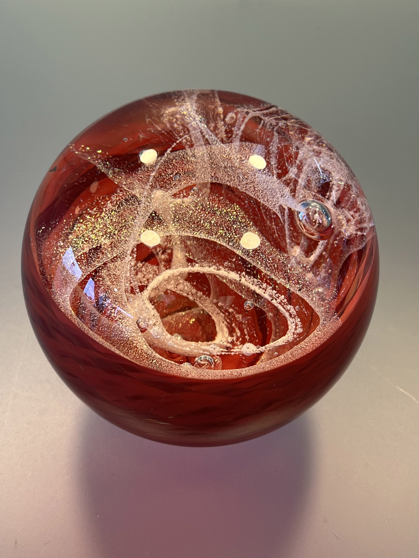 red celestrial sphere
